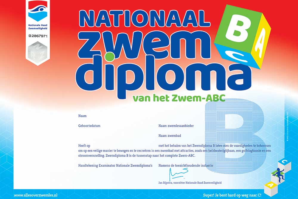 Nationaal Zwemdiploma C