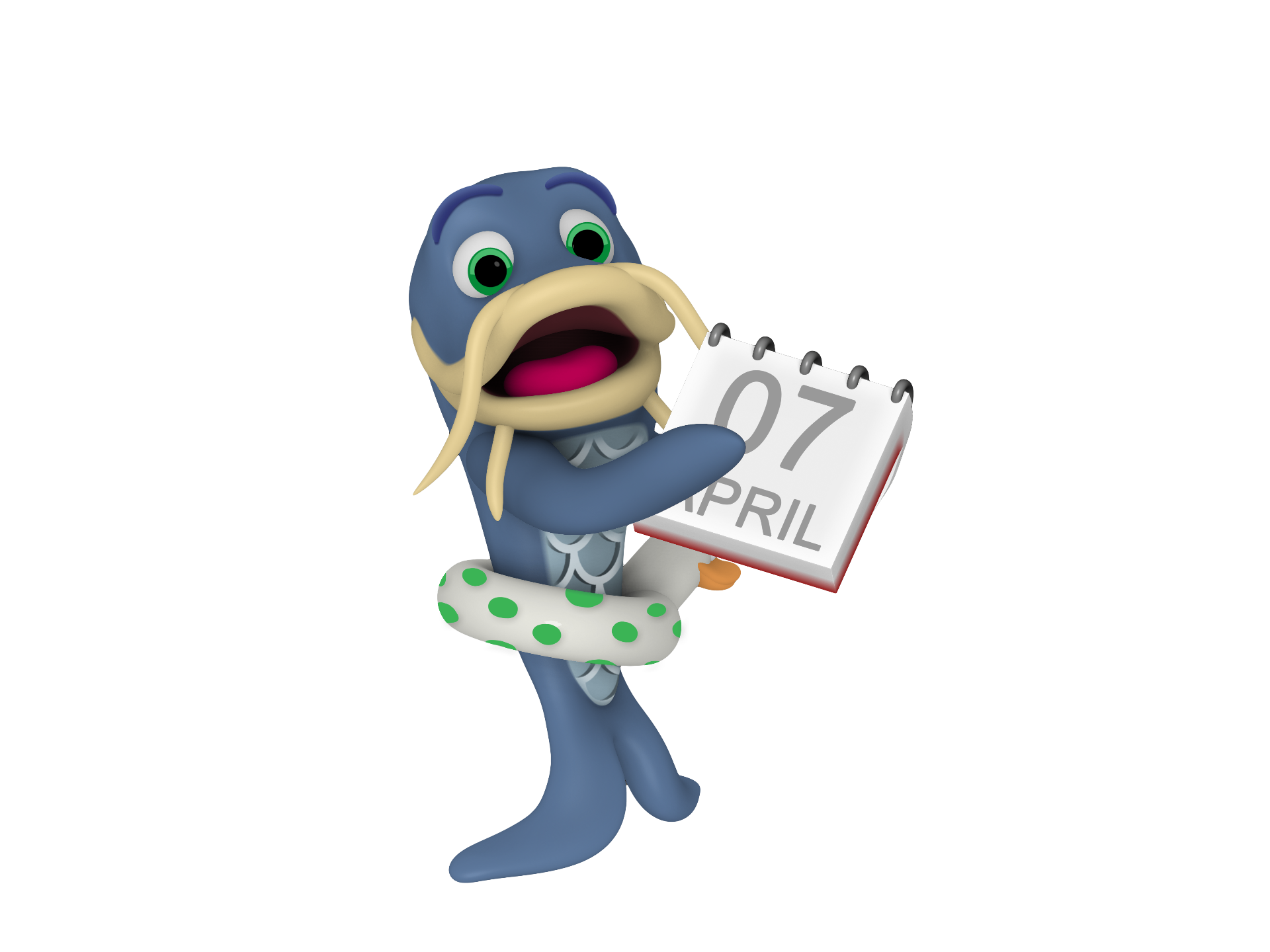 Meerval met agenda